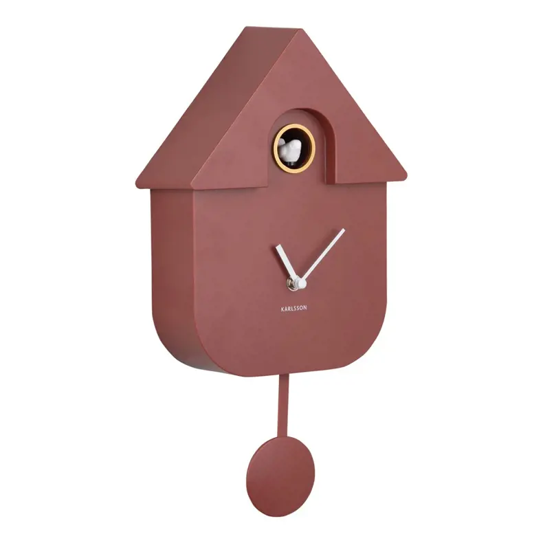 Present Time Wall Clock Modern Cuckoo